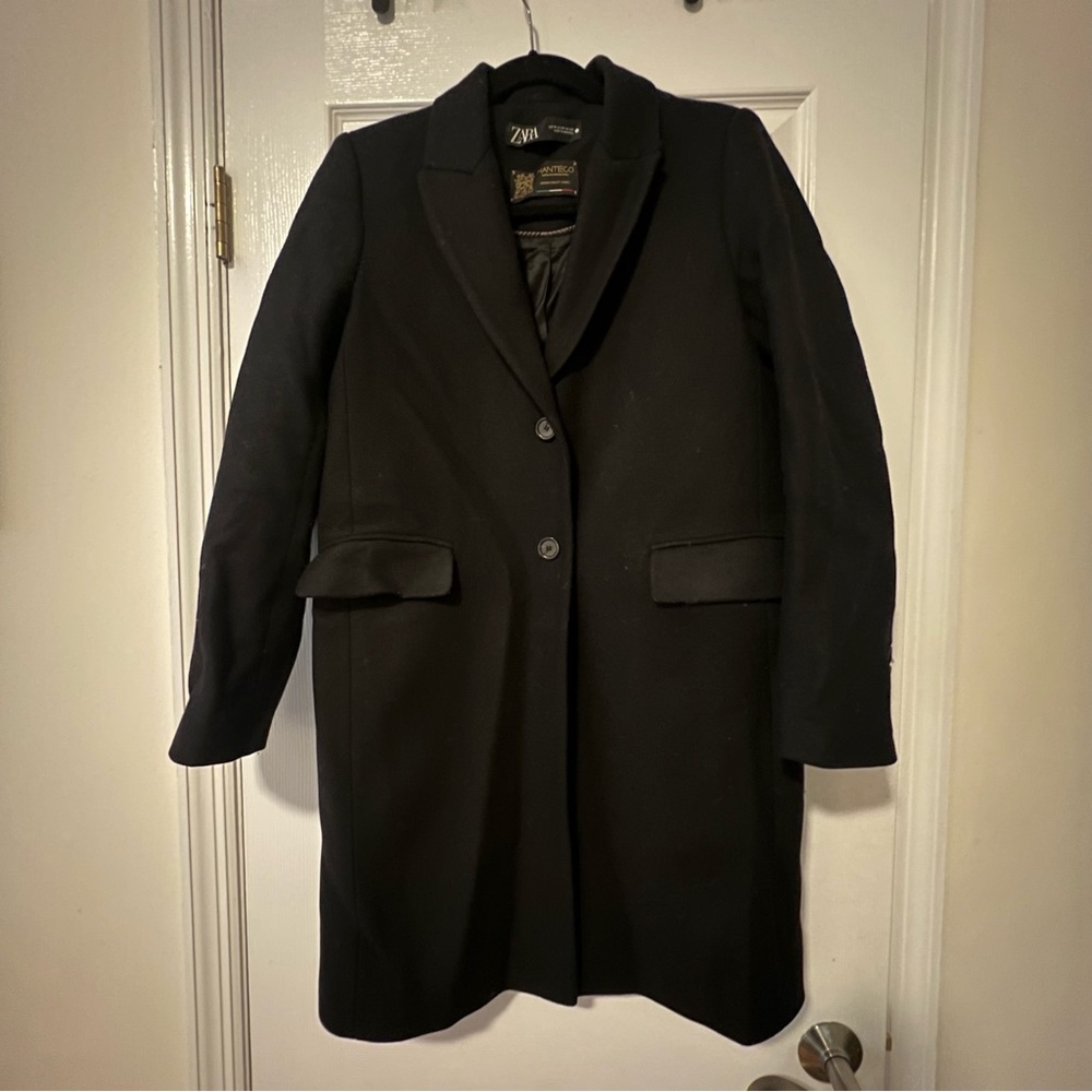 Zara Wool Blazer Coat